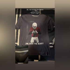 Unleash the Beast Football Graphic Tee